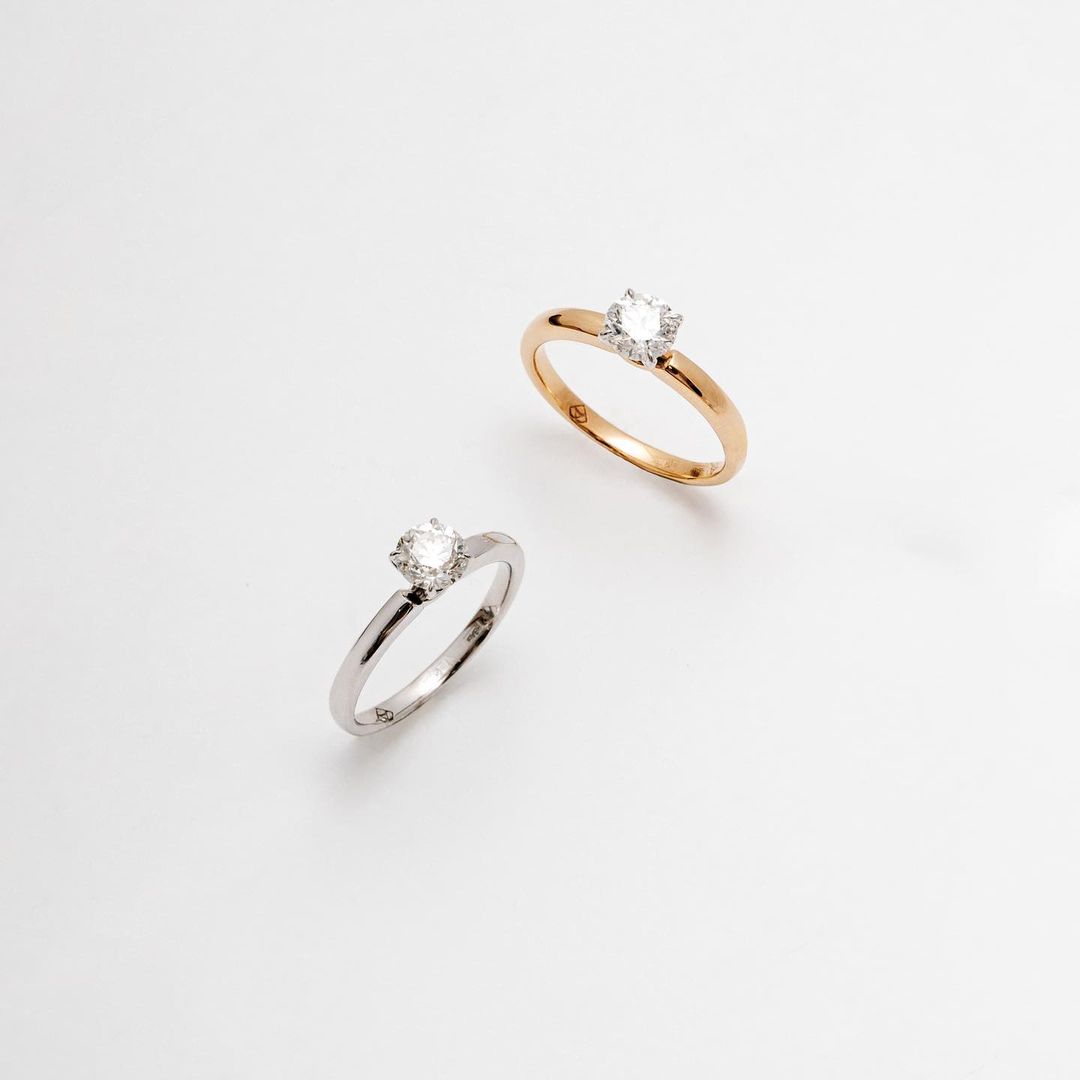 Кольцо из золота с бриллиантом 0,7 ct Кольцо из золота с бриллиантом 0,7 ct