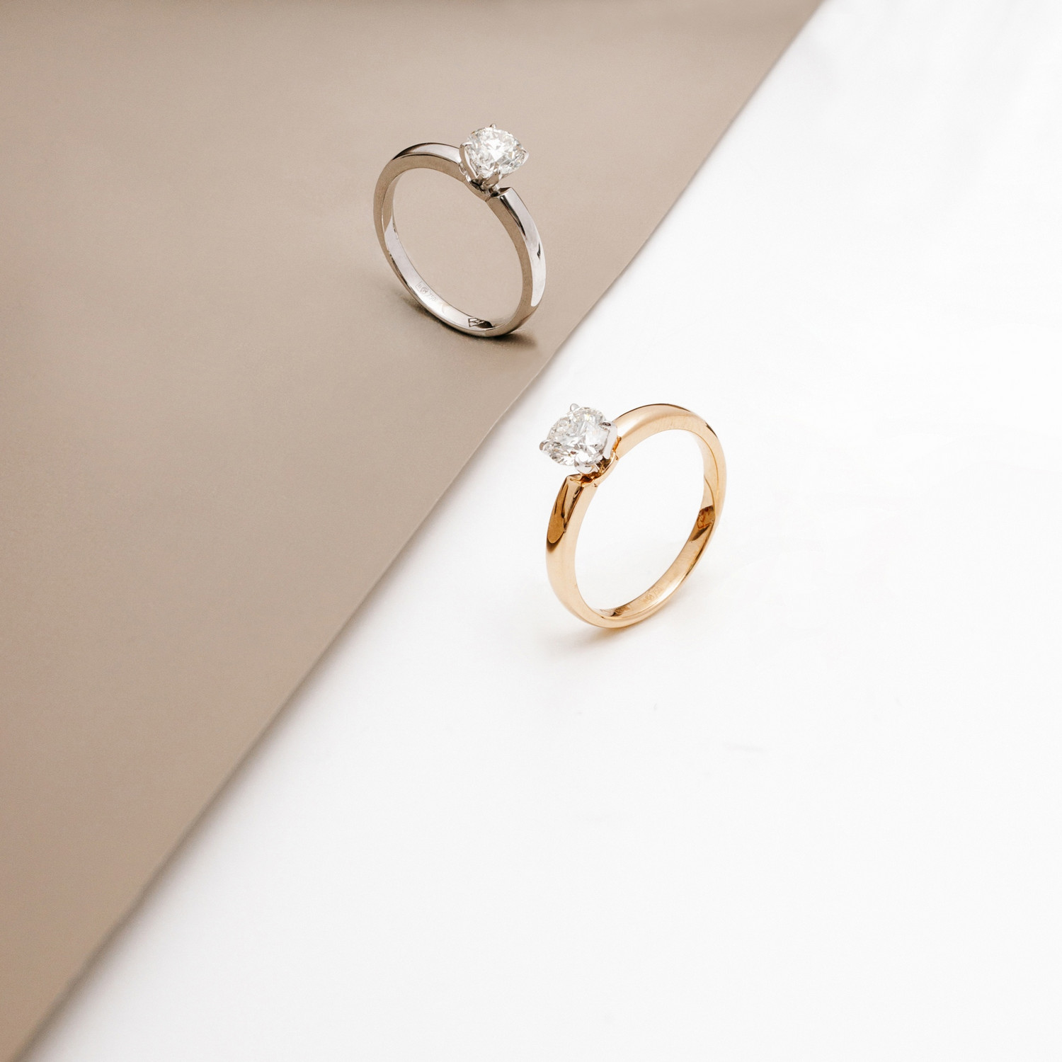 Кольцо из золота с бриллиантом 0,7 ct Кольцо из золота с бриллиантом 0,7 ct